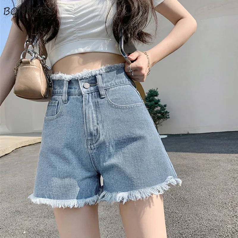 

Solid Shorts Women Summer Fur-lined High Waist A-line Designed Spicy Girls Korean Fashion All-match Simple Trendy Popular Chic
