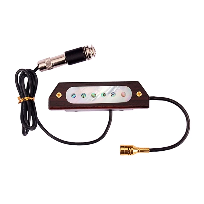 

F1FD 1PC Guitar Sound Hole Pickup Acoustic Transducer Magnetic Preamplifier Pickups