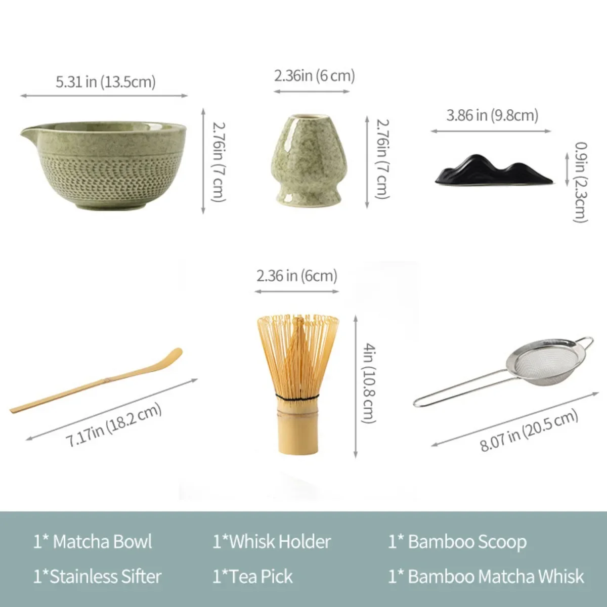 Matcha Set Match Bowl with Spout Matcha Whisk Holder Handmade Kit for Beverage Shop Tea Ceremony DIY Tea-Making Tools