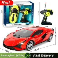 1:24 Children's Four-Way Remote Control Chargeable Car Simulation Drift Car Model Super Racing Ornaments For Christmas Children 2
