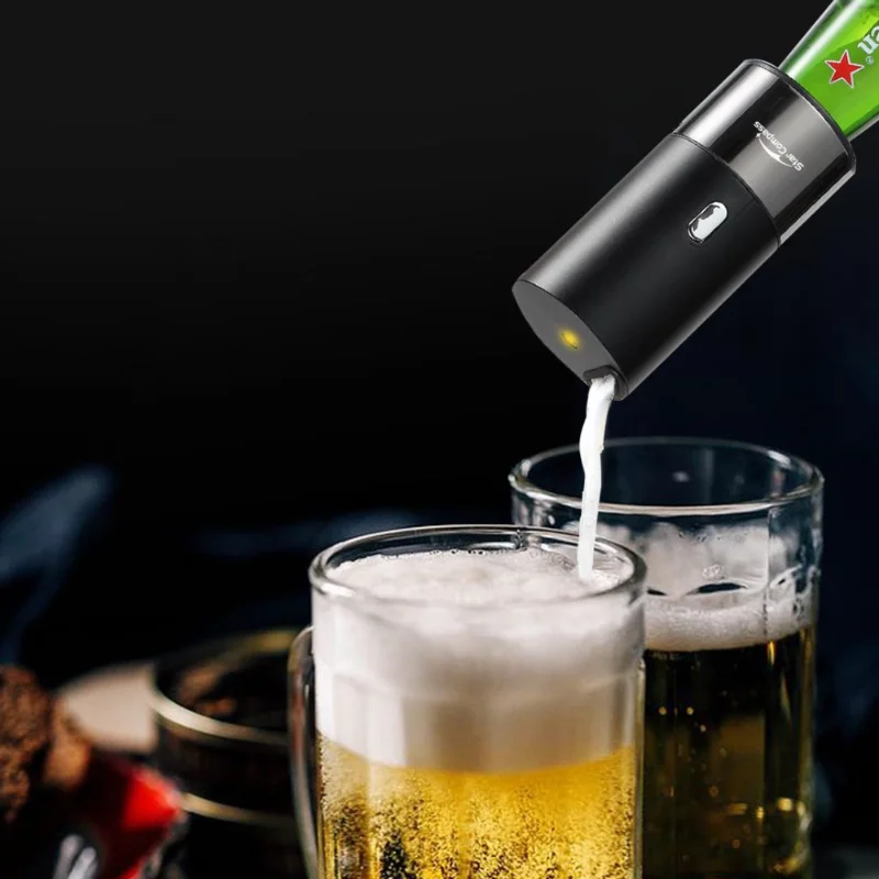 

Canned Beer Machine Beer Foam Machine Ultrasonic Vibration Bubbler Bar Accessories Bar Accessories Home Bars Wine Bottle