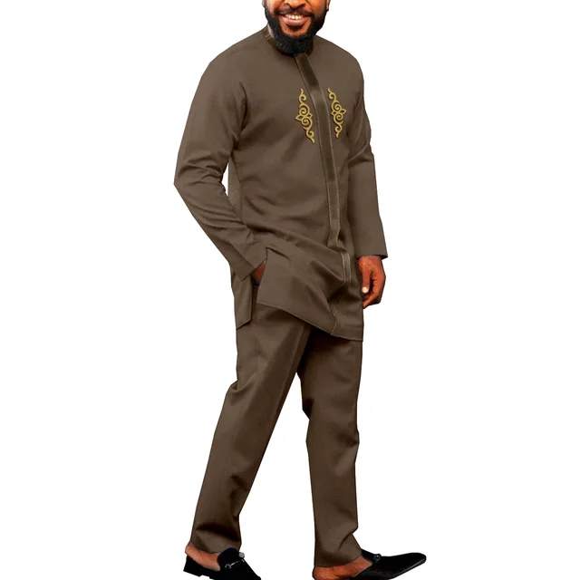 Segun Embroidered Dashiki Outfit - Image 4