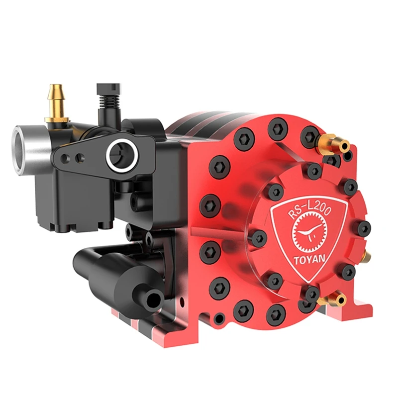 

TOYAN RS-L200 Engine 2.46Ccx2 Double-Rotor Methanol Engine 3000-25000 Rpm RC Engine