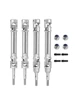 RC Car Stainless Steel Front and Rear Driveshaft for 1/10 Traxxas Slash 2WD 4X4 Rustler Upgrade Parts Accessories 4