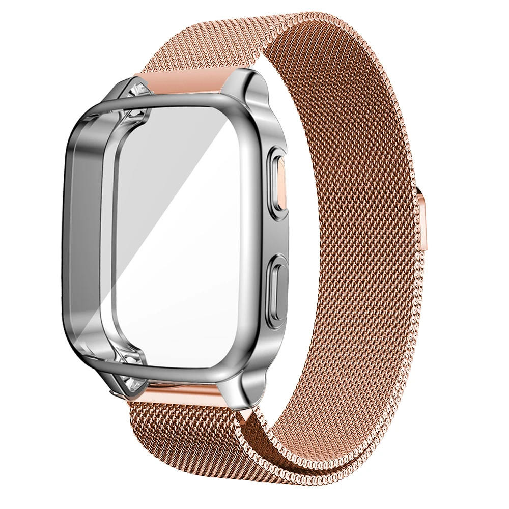 Milanese Loop Magnetic Strap with 2-in-1 Case