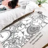 Time travel Room Mats Cheaper Anti-slip Modern Living Room Balcony Printed Welcome Rug 1