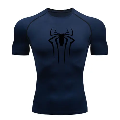 New Compression Shirt Men Fitness Gym Super Hero Sport Running T-Shirt Rashgard Tops Tee Quick Dry Short Sleeve T-Shirt For Men - Image 10