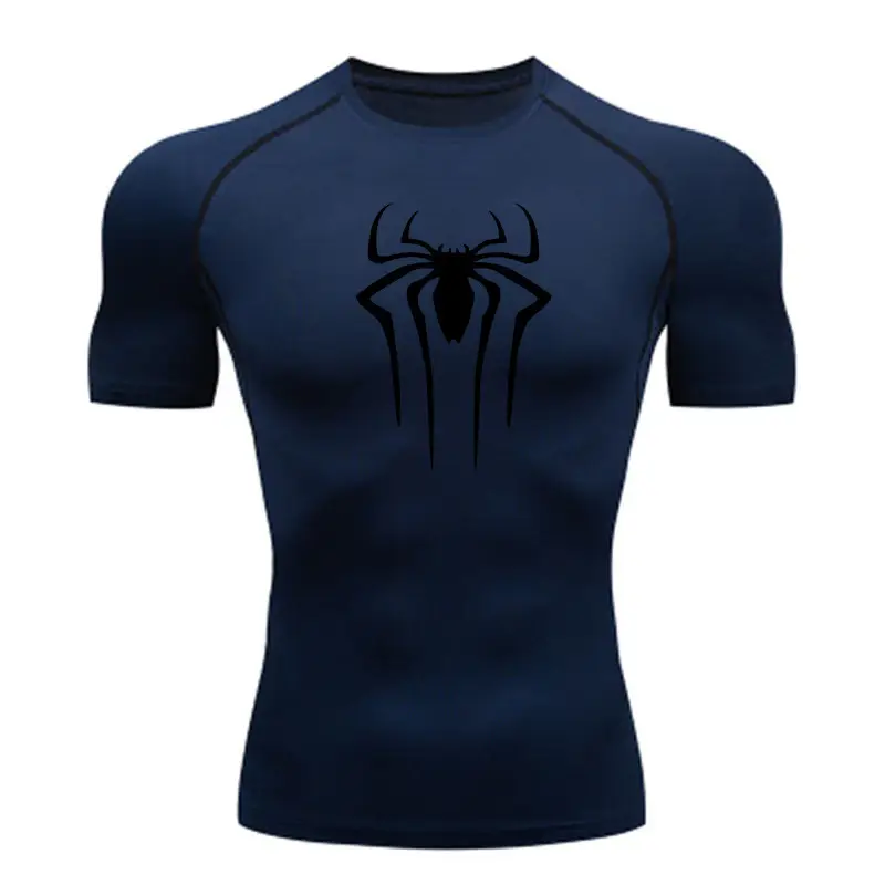 New Compression Shirt Men Fitness Gym Super Hero Sport Running T-Shirt Rashgard Tops Tee Quick Dry Short Sleeve T-Shirt For Men - Image 10