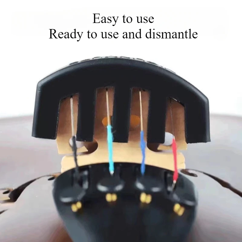 Violin mute Five claws Mute Rubber Portable Mute Anti disturbance Violin practice accessories 1pc