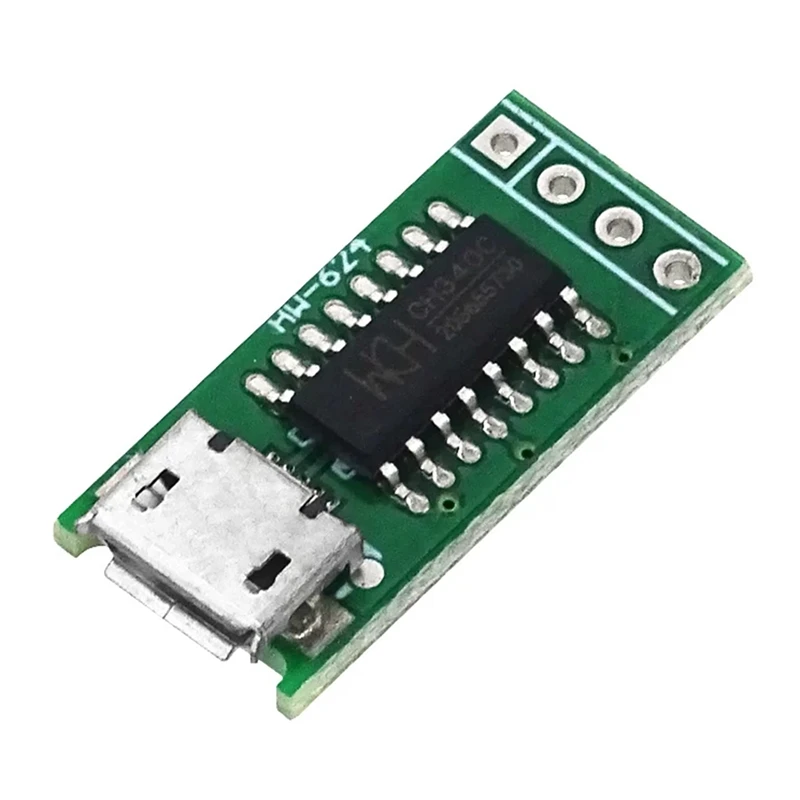 ����ũ�� USB-TTL ���� ��Ʈ ISP �ٿ�ε� ���, CP2102, CH340T, STM32, 51 -5PCs ��ü, CH340C, 5V, 3.3V, 500Ma
