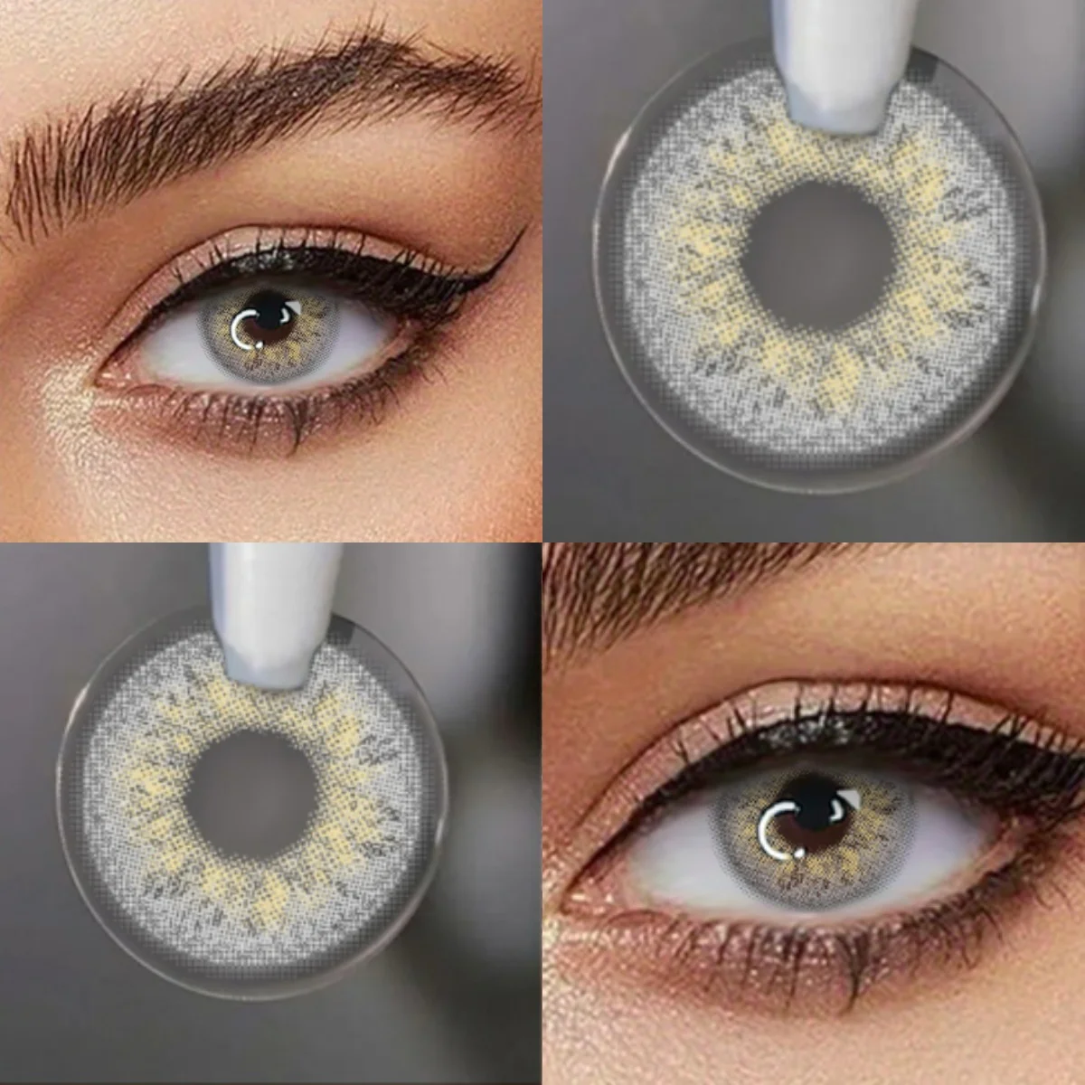 Emerald Green Color Contact Lenses for Women's Christmas Gift - Enhance Your Natural Makeup Look