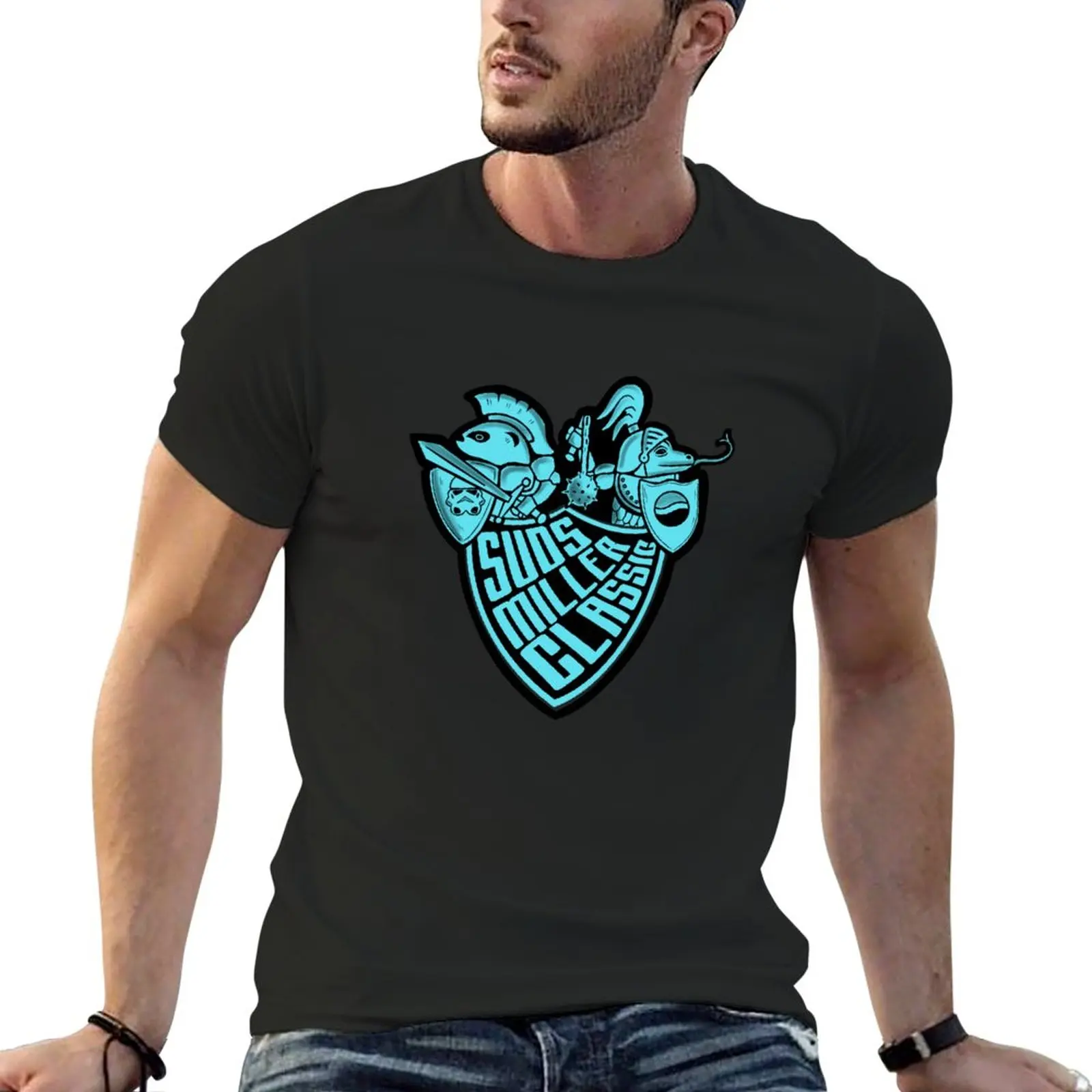 

New Suds Miller classic -Blue T-Shirt shirts graphic tees graphic t shirts hippie clothes mens graphic t-shirts