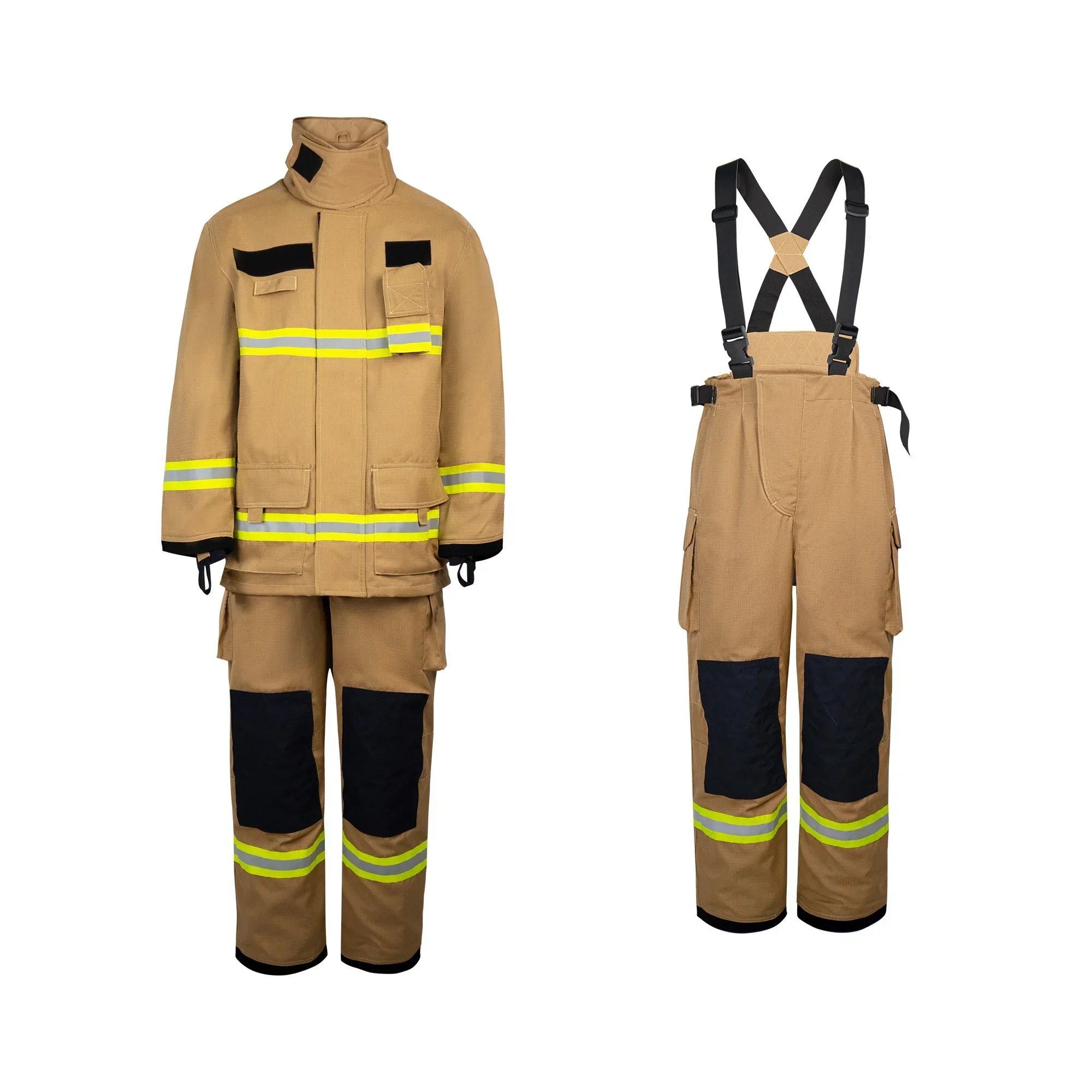 Ati-fire Cheap Price Nomex Complete Set Fire Fighter Uniform