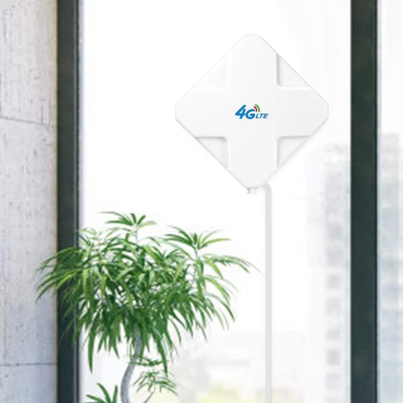 화웨이 ZTE Vodafone 핫스팟 라우터용 신호 부스터, 4G LTE SMA 안테나, 35Dbi 고이득 안테나, 듀얼 SMA 커넥터