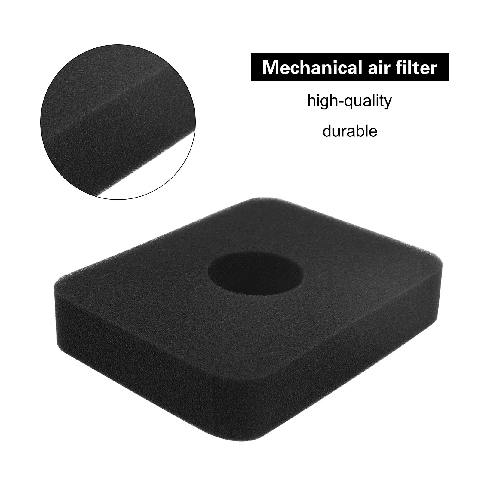5pcs Air Filter Sponge Element for Honda GX120 GX160 GX200 WA20 WB20 WA30 WB30 WD20 WD30 Generator 17211-ZE1-000 17211-ZE8-000 air filter motorcycle air filter air filter cleaner motocross air filter