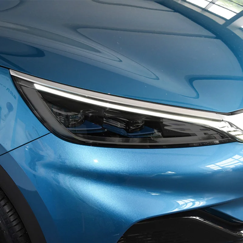 

For BYD ATTO 3 EV Electric 2022 2023 DMI Car Headlight Protection Tint Film Smoke Black Transparent TPU Protective Light Sticker