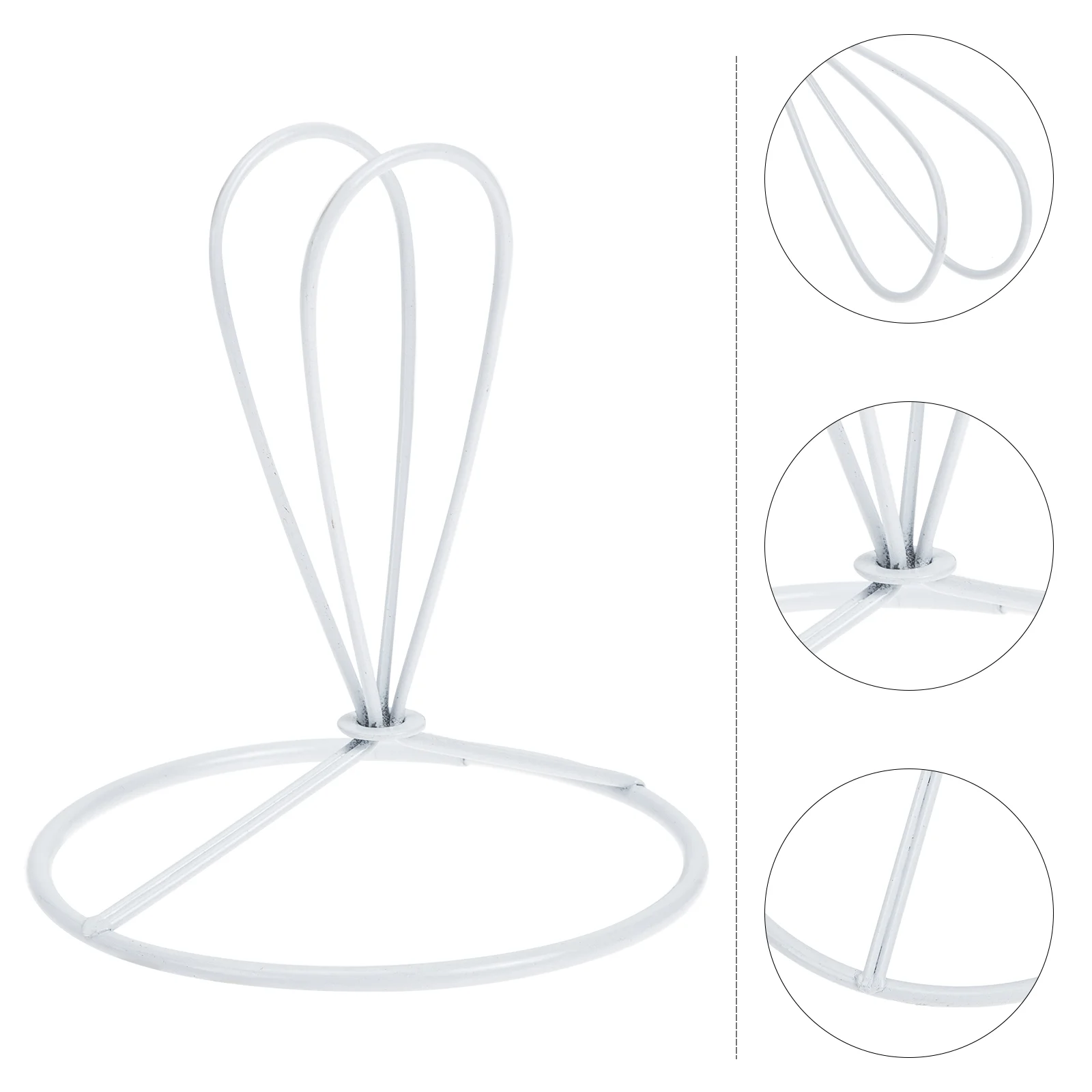 

Metal Wire Lamp Shade Rings: Metal Lamp Guard Make Your DIY Lampshade 4pcs DIY Drum Ring Metal Wire Cage Lamp Shade Replacement