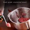 2 Speed Stainless steel Electric Chopper Meat Grinder Mincer Food Processor Slicer Meat Cutter Food Chopper Electric 6