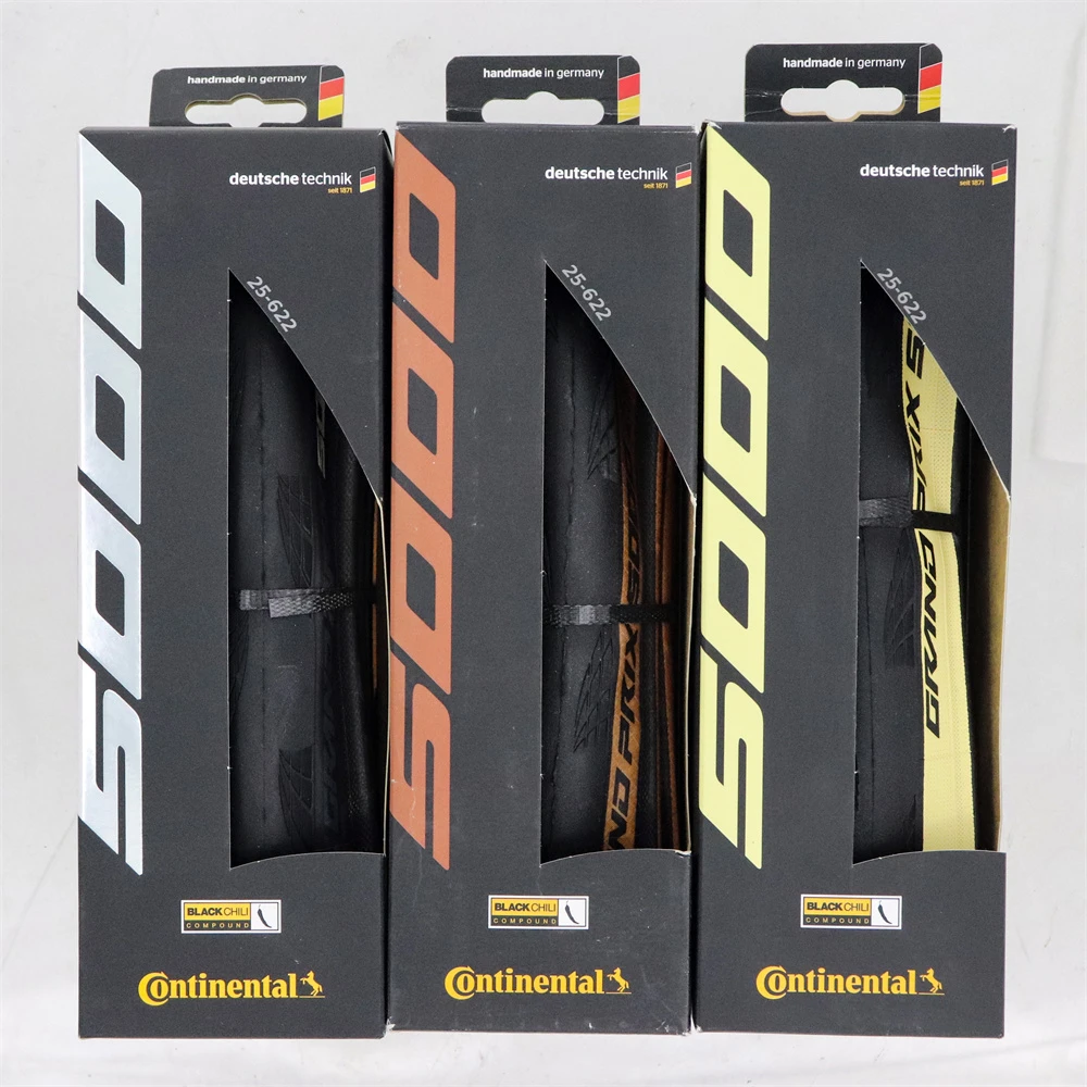 Continental Pneumatico Pieghevole Per Bici – Grand Prix 700x25, 180 TPI, Camera D'aria, Per Strada, Unisex Adulti