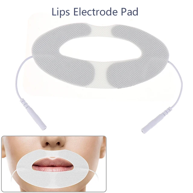 1PCS Lips Electrode Pad For Massager Non Woven Fabric Replacement Patch Accessory Pulse