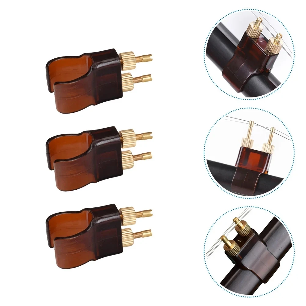 3 PCS Guitar Accessory Erhu Fine-tuning Turner Supplies The Strings Accessories