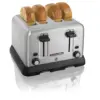 Commercial 4 Slot Toaster - Extra-Wide 1 3/8-in Slots Will Easily accommodate Bagels Waffles and Artisan breads 1