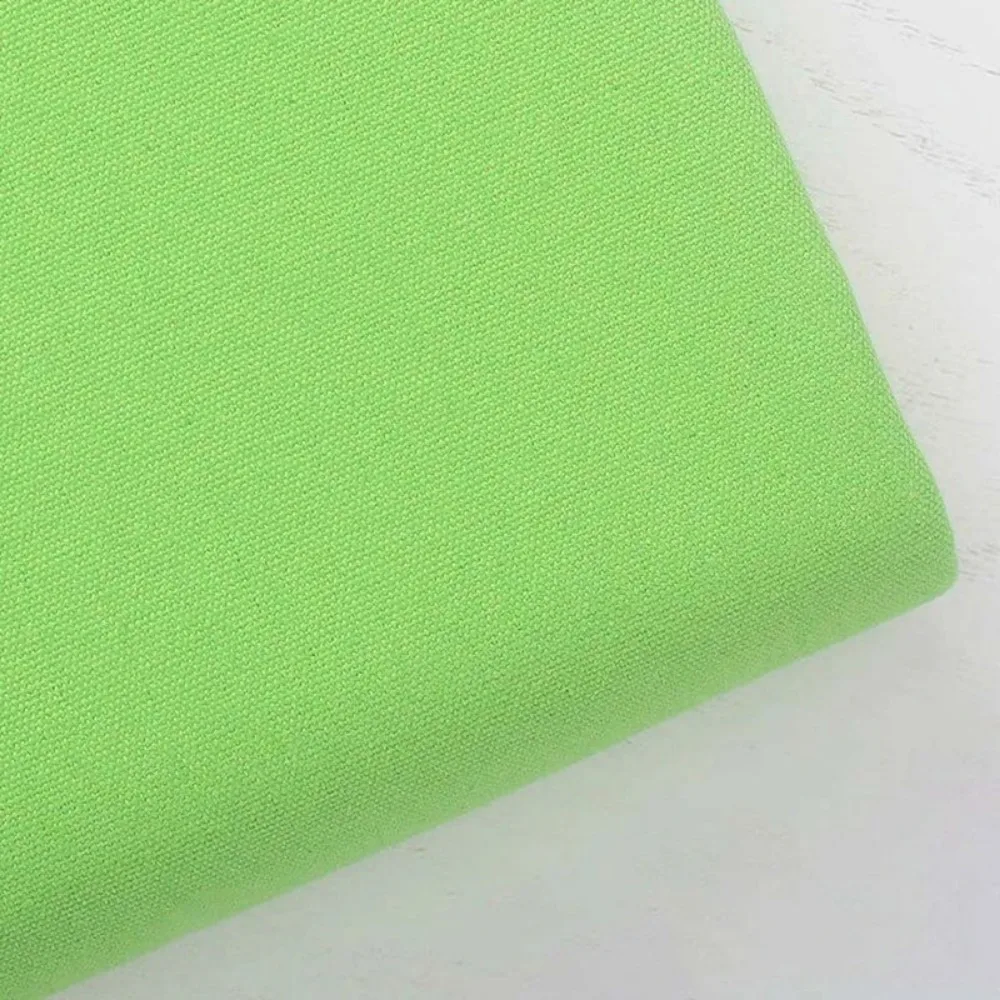 Handcrafted Cotton Embroidered Fabric – Plain Weave, Solid Color, 30x30cm Sewing Material