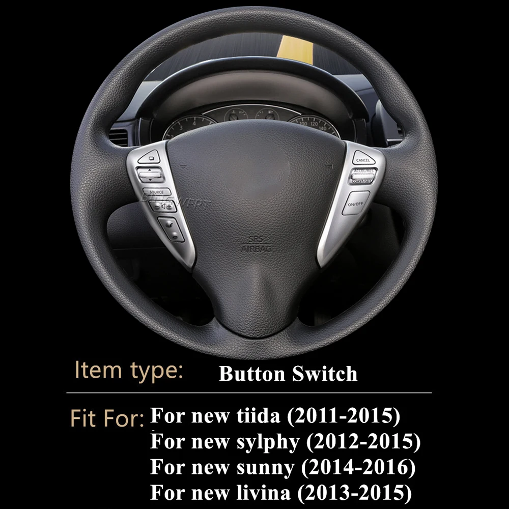 Steering Wheel Cruise Control Cruise Switch For Nissan Sentra Livina Almera Cube
