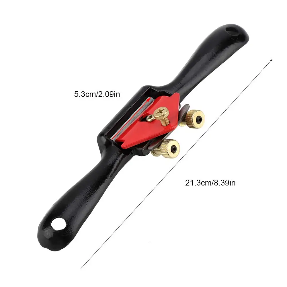 9inch Manual Planer Adjustable Metal Blade Cutting Edge Spoke Shave Wood Craft Planers Woodworking Hand Tools Carpentry Tools woodworking hand tools wood trimming tool