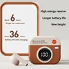 TWS Wireless Retro Earphone Sound By KFG ENC DT3 360°ACS 5.4 Bluetooth With Touch Control LED Power Display Sports Headset Gift 5
