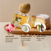 Parfum longue durée Coco Vanille pour Femme et Homme, Fragrance Crème Caramel Chaude et Sucrée, Parfum Gourmand Abordable de Haute Qualité 2