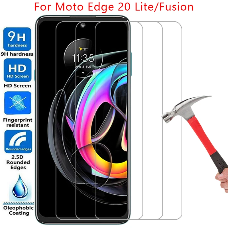 Pellicola Salvaschermo Per Motorola Moto Edge 20 Lite Fusion Vetro Temperato Protettivo Su Edge20 20 Lite 20Fusion Phone Film Glas Mot