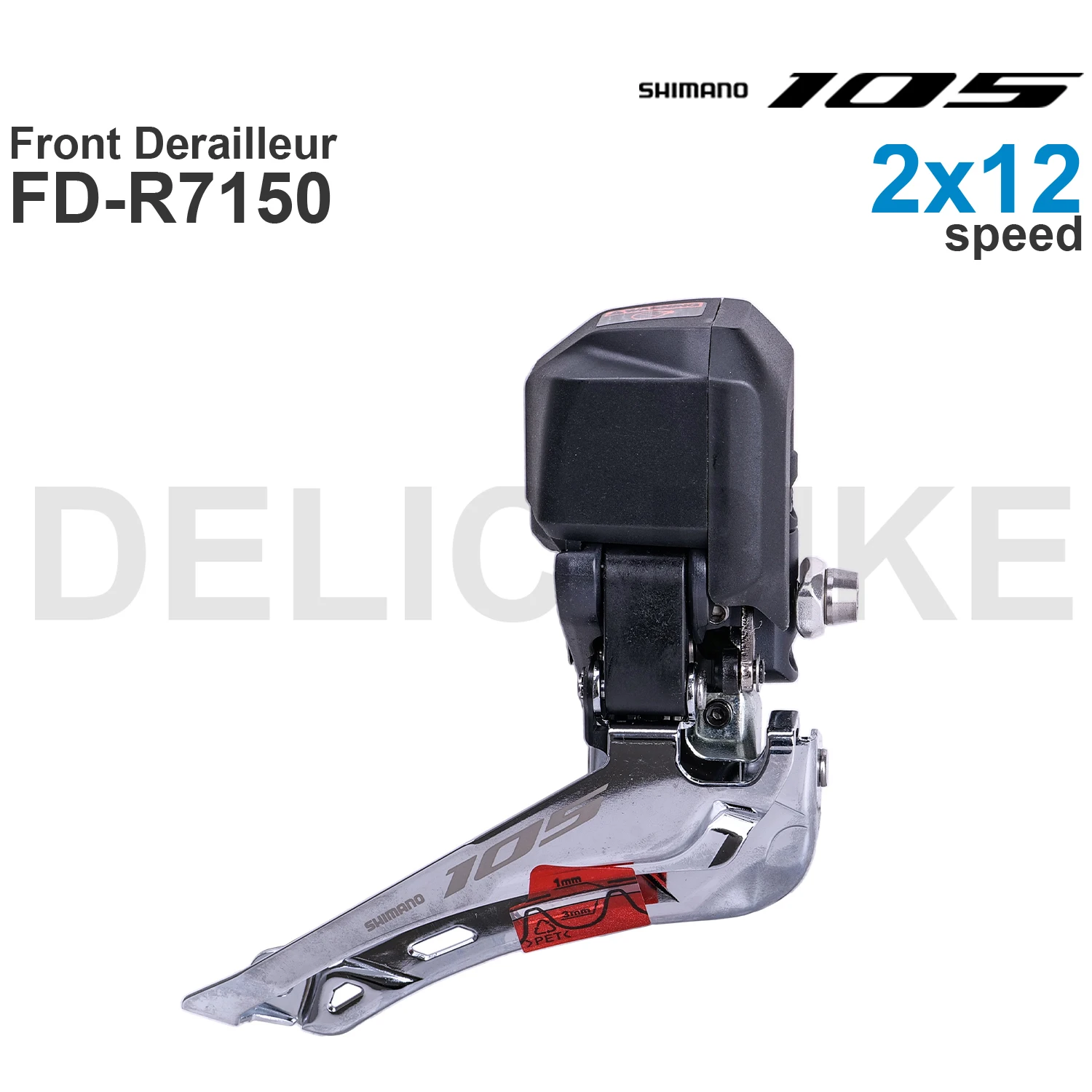 SHIMANO 105 Di2 Front Derailleur FD-R7150 2x12-speed Original