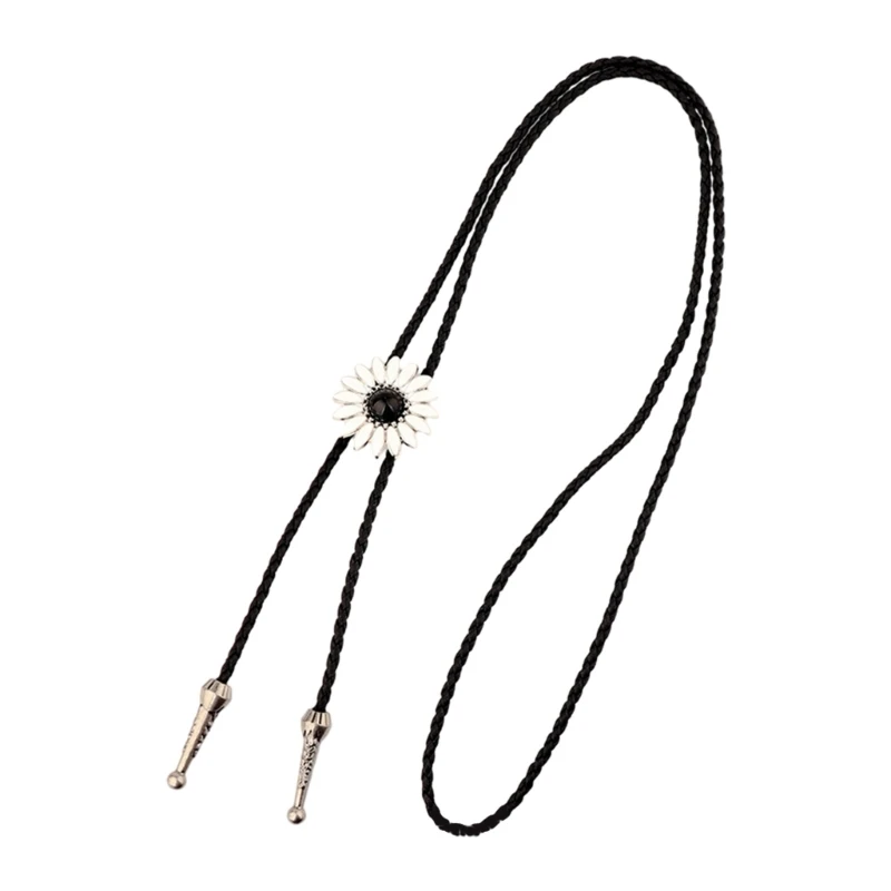 Cravatta Bolo Cowboy Con Fibbia Testa Di Toro - Accessorio Western Per Un Look Unico! - 4