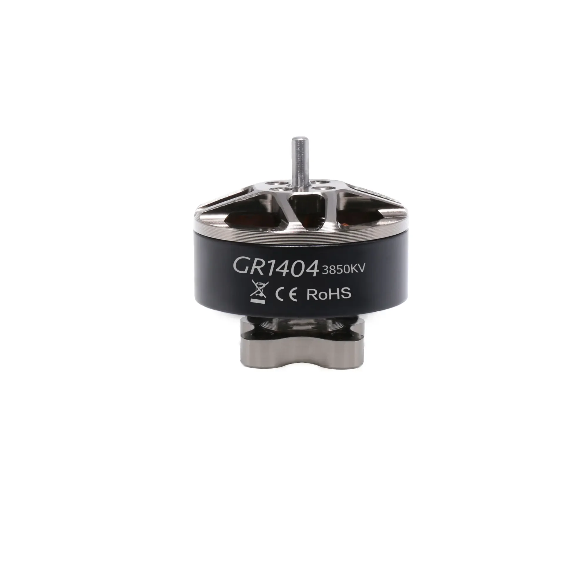 Gros plan sur le rotor du Moteur Brushless GR1404 4500KV/3850KV montrant les aimants.