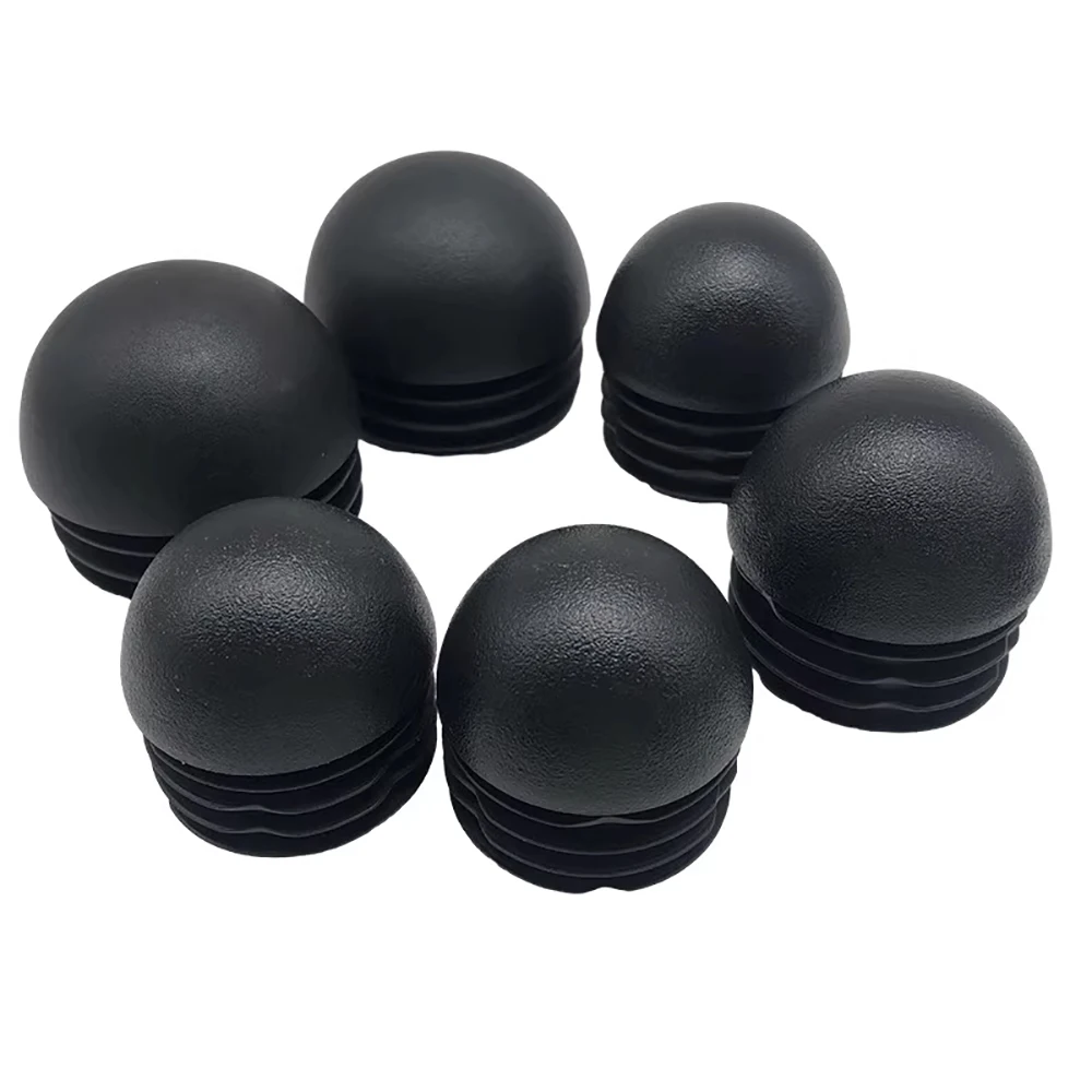 Plastic Round pipe plug tube Domed End Caps Chair Leg Foot cover Floor Protector pad Furniture Accessories 19mm 22mm 25mm 32mm chair leg caps chair leg protector furniture foot protector furniture leg pads furniture foot pads furniture leg caps pipe plugs rubber furniture feet pads furniture feet