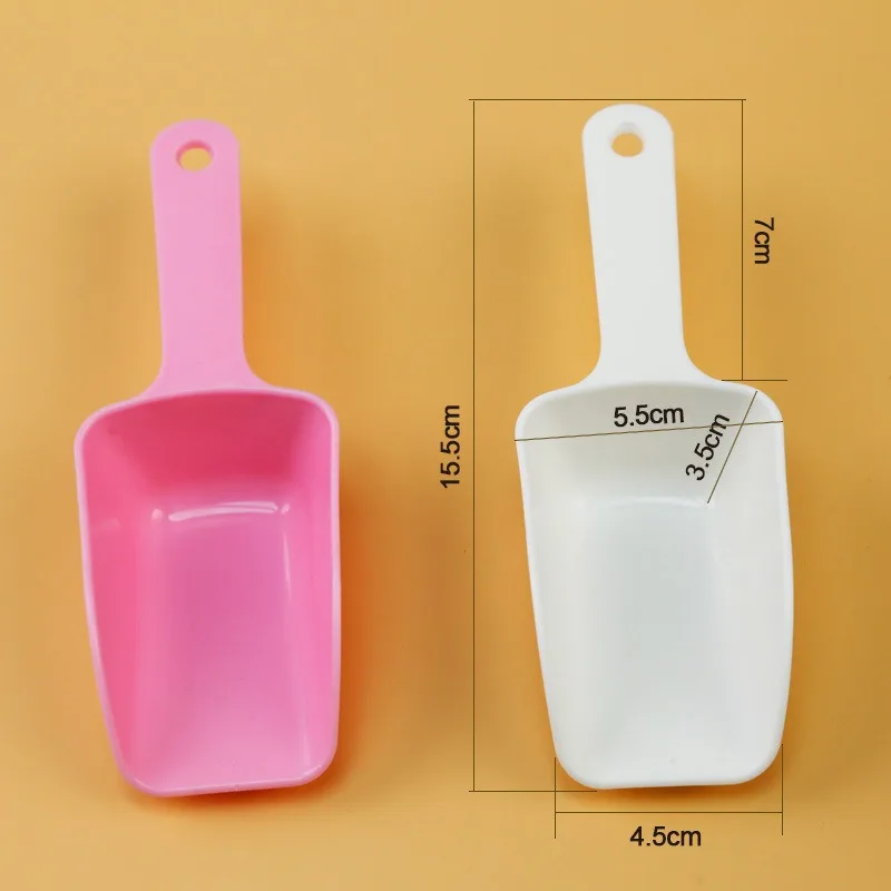 Mini Plastic Candy Ice Shovel Grain Flour Measuring Scoop Flour Rice Spatula Small Kitchen Tools ice cream scoop ice shovel scoop ice cube scoop