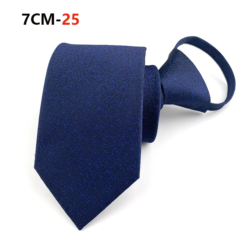 Krawatte mit Reißverschluss, Herren-Krawatte, faule vorgebundene Krawatten, gestreift, 7 cm, Krawatte mit Reißverschluss, Krawatte für Männer und Frauen, Bräutigam, Hochzeit, Großhandel – Detail 28