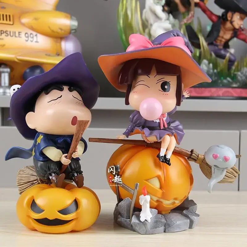 

Crayon Shin-Chan может излучать раньше, 18-20 см, искусственная модель Цзян Сяо, декоративные игрушки в форме тыквы, Gk украшения, подарок