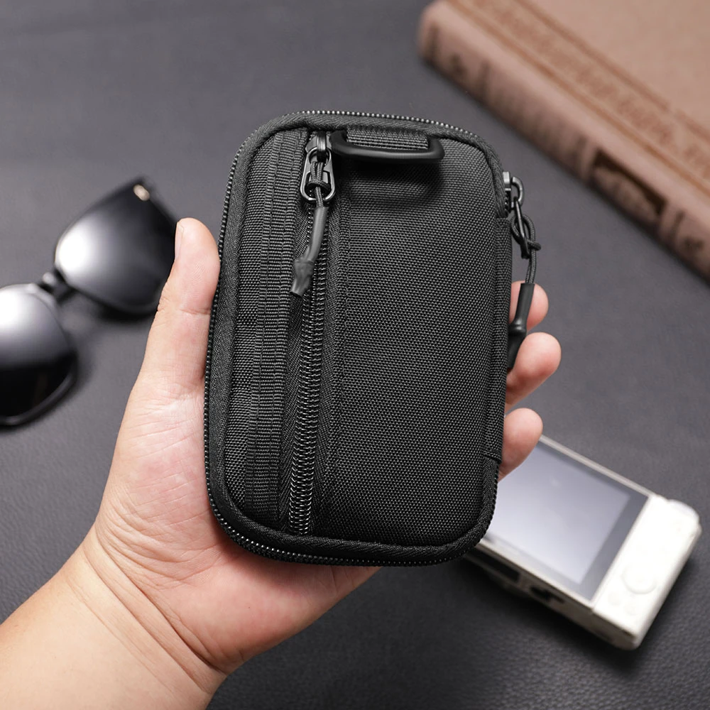 Multi-Tool Slots EDC Organizer Tasche Reißverschluss Brieftasche Tasche ID Kartenhalter Brieftasche Tasche für Geld, Münze, Karte, Schlüssel, Werkzeuge – Detail 7
