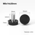 M8x14x20mm