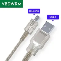 Mini USB Cable Short USB 2.0 to Mini-B 5-pin data charger cable for MP3 MP4 Player Digital Camera Mini USB 2.0 Cable