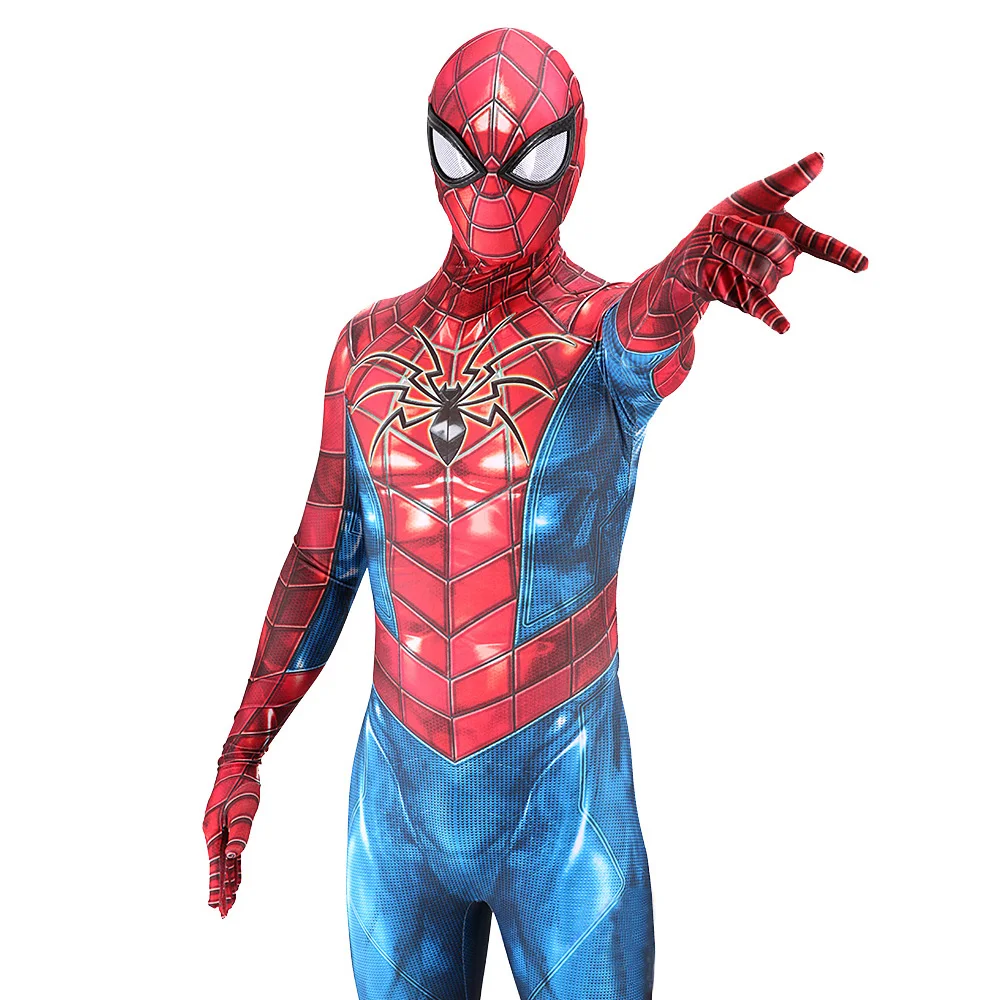 Comics Ps4 Spiderman Cosplay Costume All-Alien Halloween 3D Printed Spandex Superhero Zentai Suits Disfraces Adult Kids