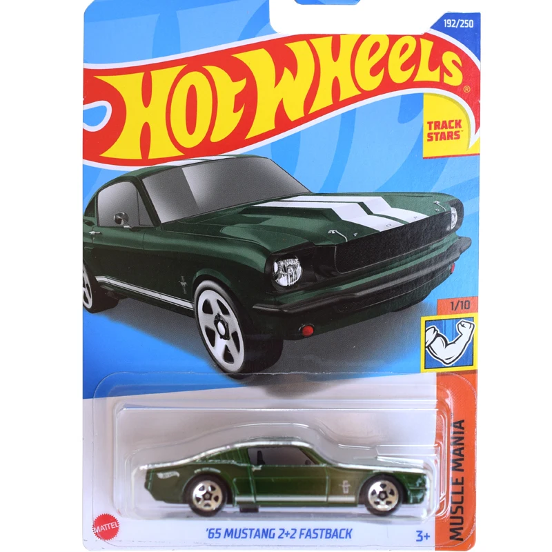 Hot wheels 65 ford mustang 2+2 fastback keyring diecast car 
