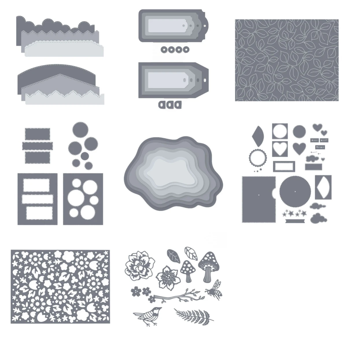 Description Picture 2 of itemFlower Bird Metal Cutting Dies Stencils For DIY Scrapbook Photo Album Paper Card Decorative Craft Embossing