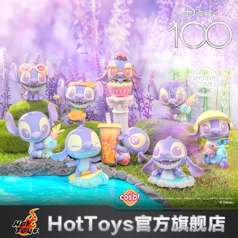 

Hot Toys Stitch Blind Box 100 Series Fantasy Cosbi Mysterious Surprise Box Garage Suit Guess Bag Figure Model Toy Gifts
