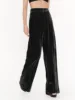 Summer Women Pants Solid Color Chic French Stylish Velvet Wide Leg Pants Autumn Female Trousers Office Lady Trendy Outfit C4916 6