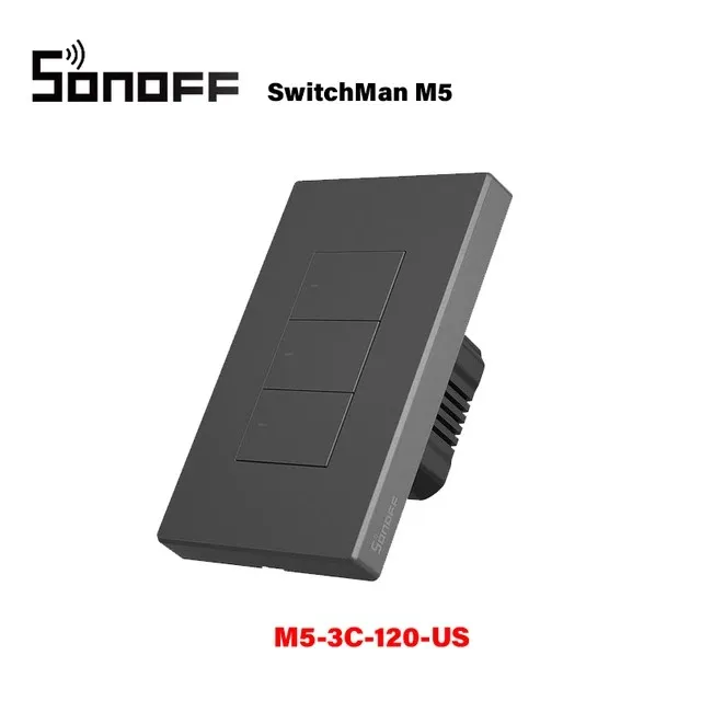 Itead SONOFF SwitchMan Smart Wall Switch-M5 - 2 Gang - Type 86