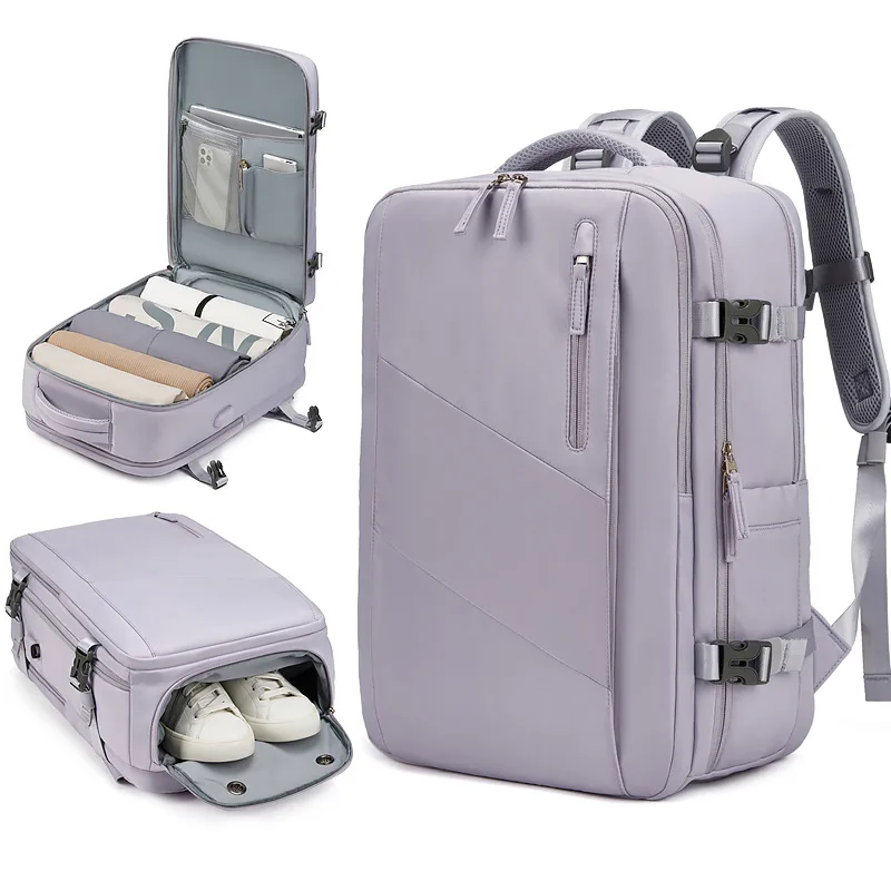 

Women Travel Backpack School Student Fasion Shoulder Bags USB Charging 15.6inch Lapotp Bagpack Mens Large Capacity Backpacks