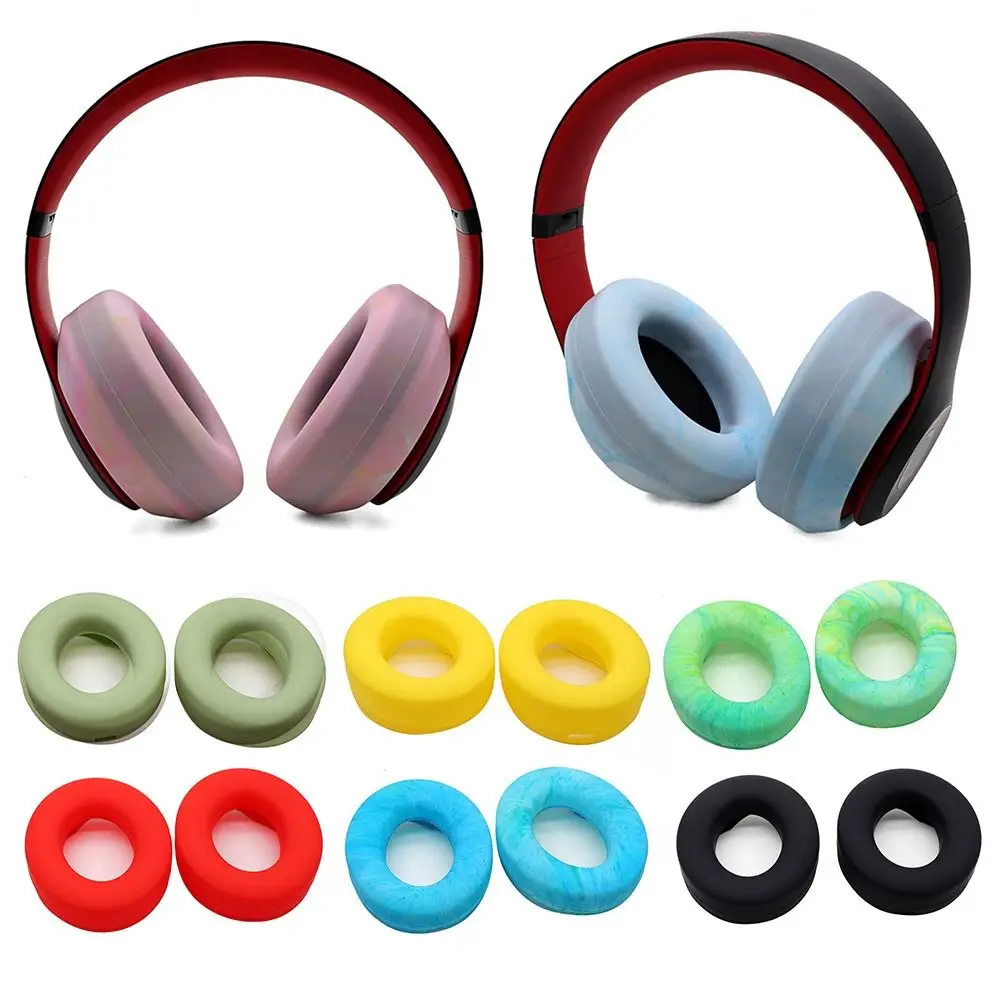 Cover Per Cuffie Wireless In Silicone Sostituzione Auricolari Cuscini Cuscinetti Per Beats Studio 3 Accessori Per Cuffie Wireless